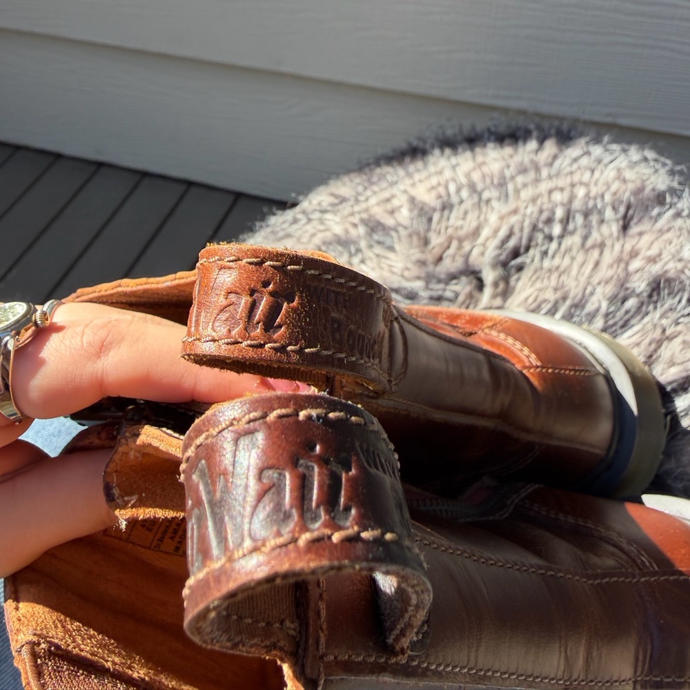 Dr. Martens Brown Leather Platform Chelsea Boots - Picture 7 of 13
